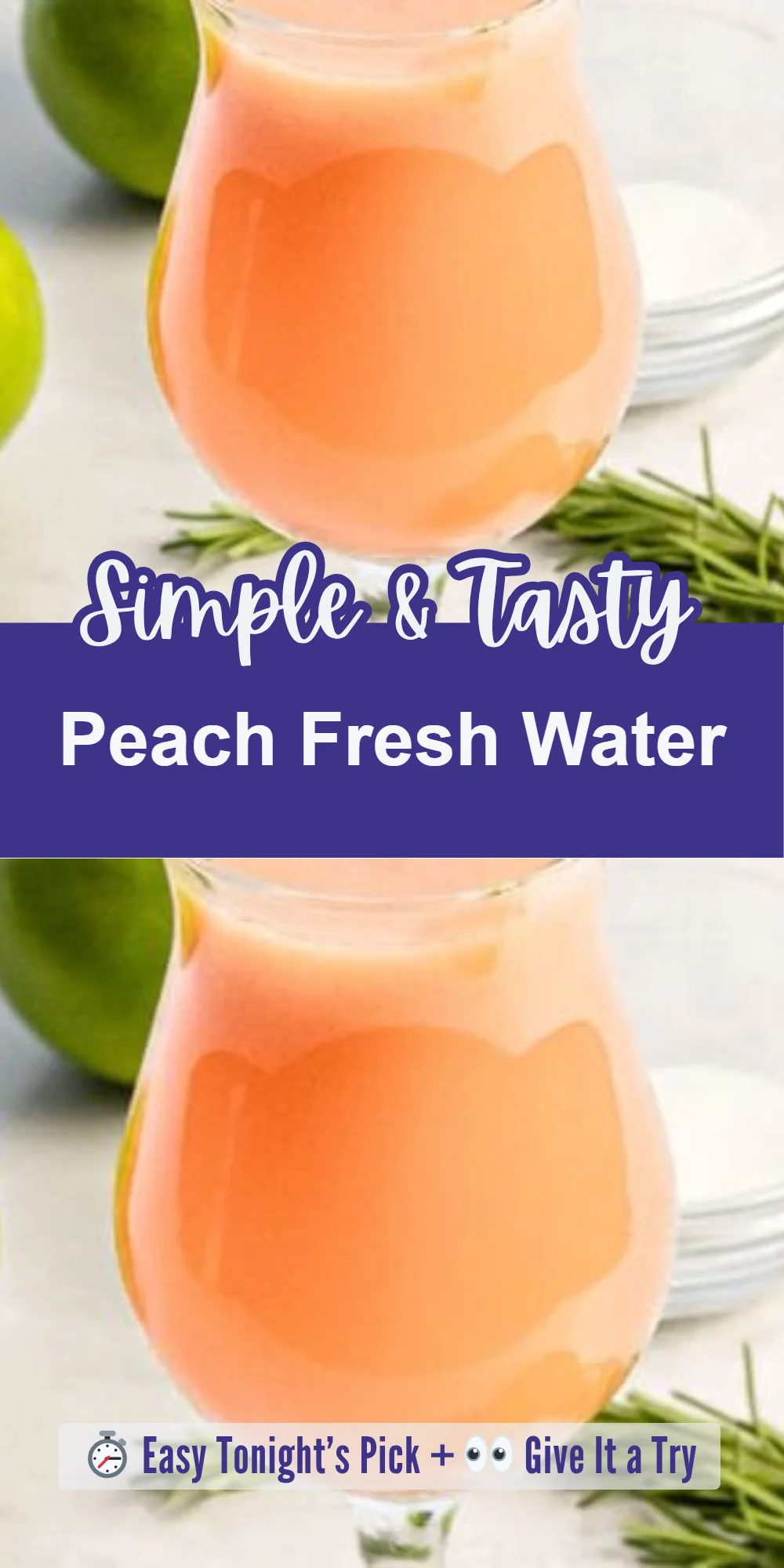 Peach Fresh Water