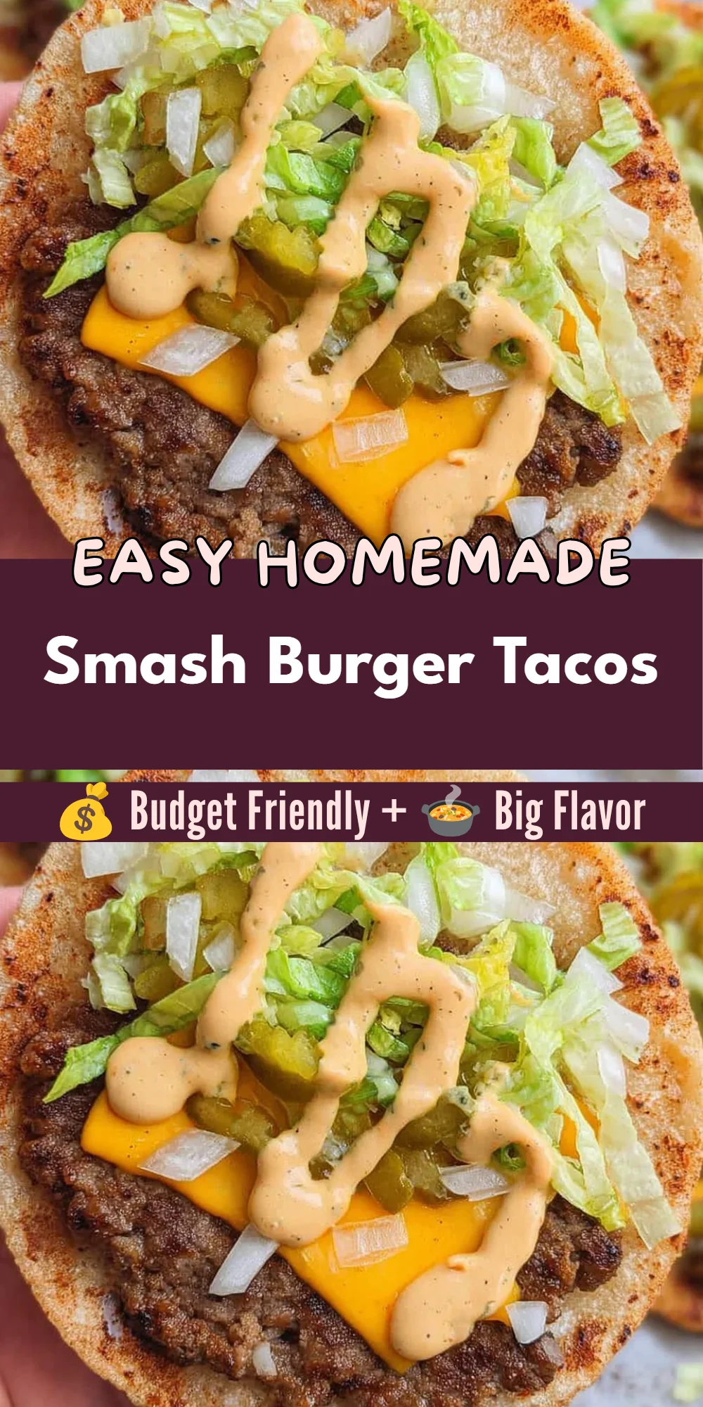 Smash Burger Tacos