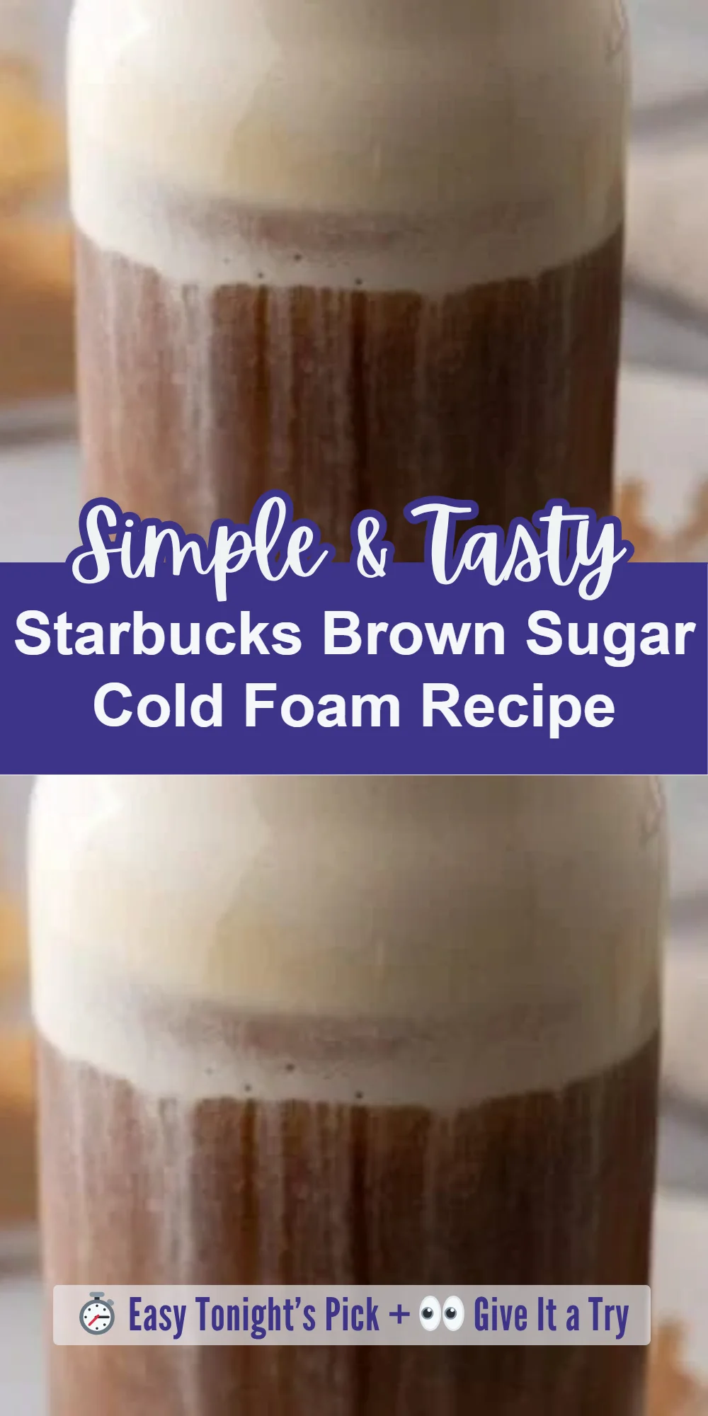 Starbucks Brown Sugar Cold Foam Recipe