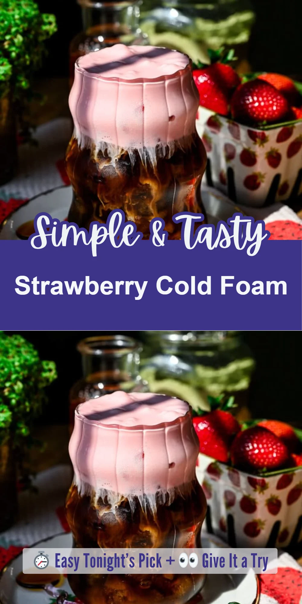 Strawberry Cold Foam