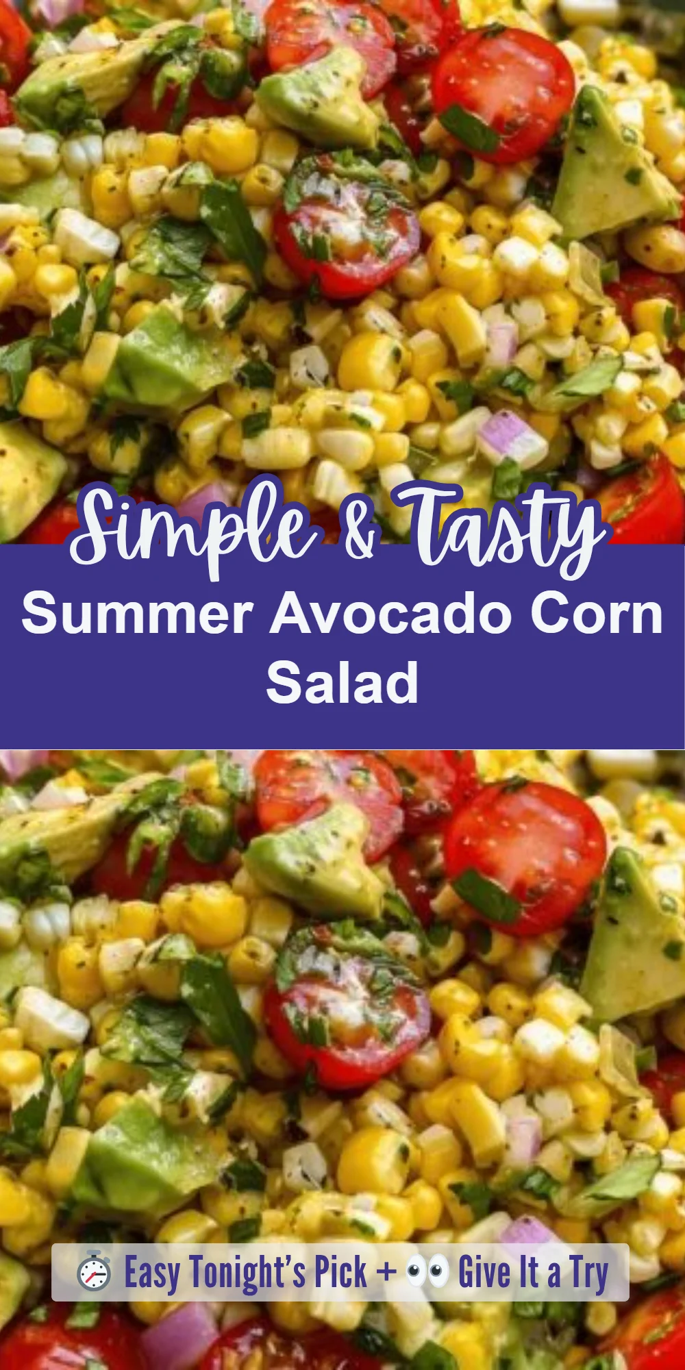 Summer Avocado Corn Salad