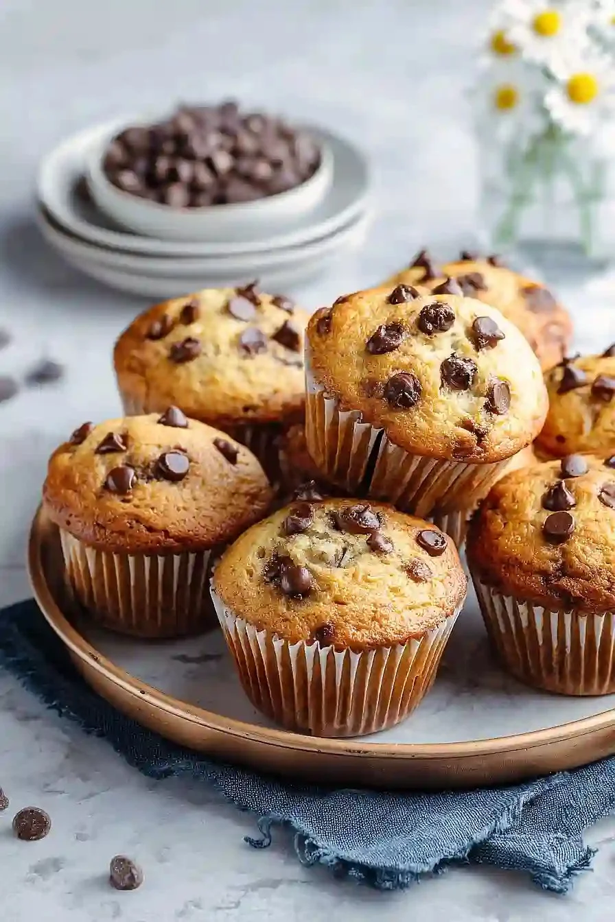 Tasty Greek Yogurt Banana Muffins - FlirtyFood