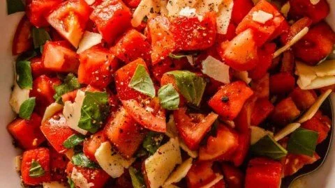 Tomato Watermelon Salad