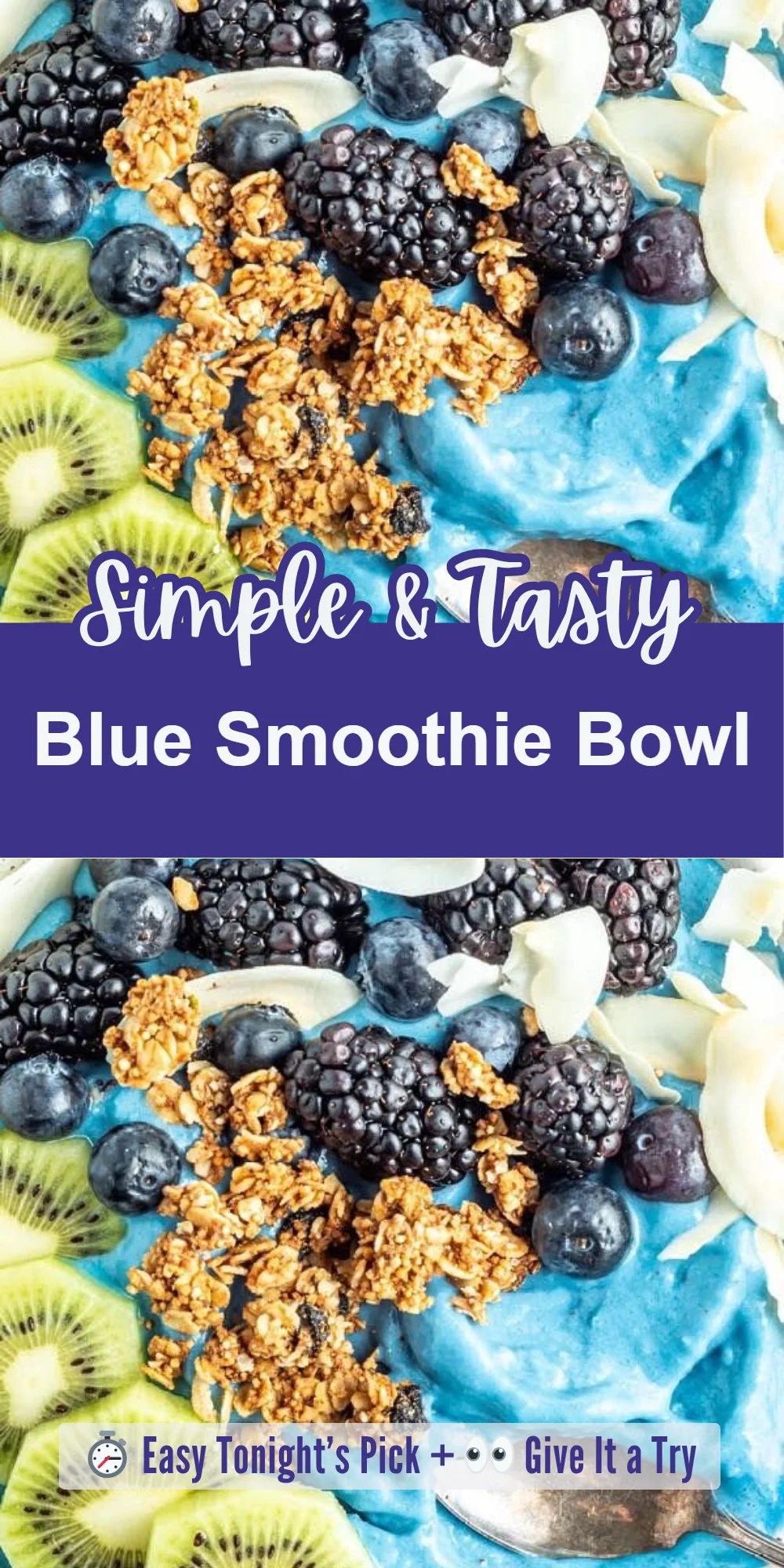Blue Smoothie Bowl