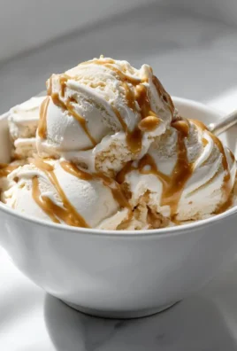 Delicious Cottage Cheese Peanut Butter Ice Cream topped with nuts