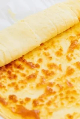 Cottage Cheese Wrap filled with fresh vegetables and spices