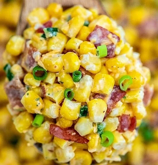 Delicious Crack Corn Salad made with fresh ingredients and sweet corn