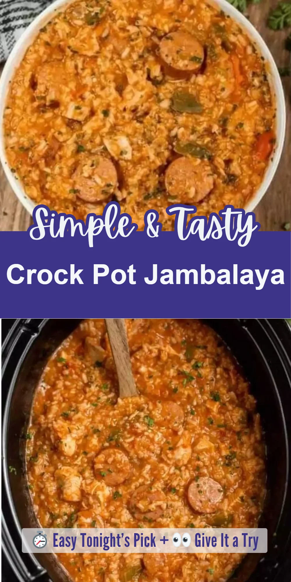 Crock Pot Jambalaya