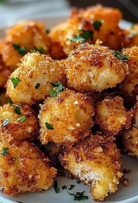 Delicious easy baked chicken bites ready to serve as a snack or appetizer