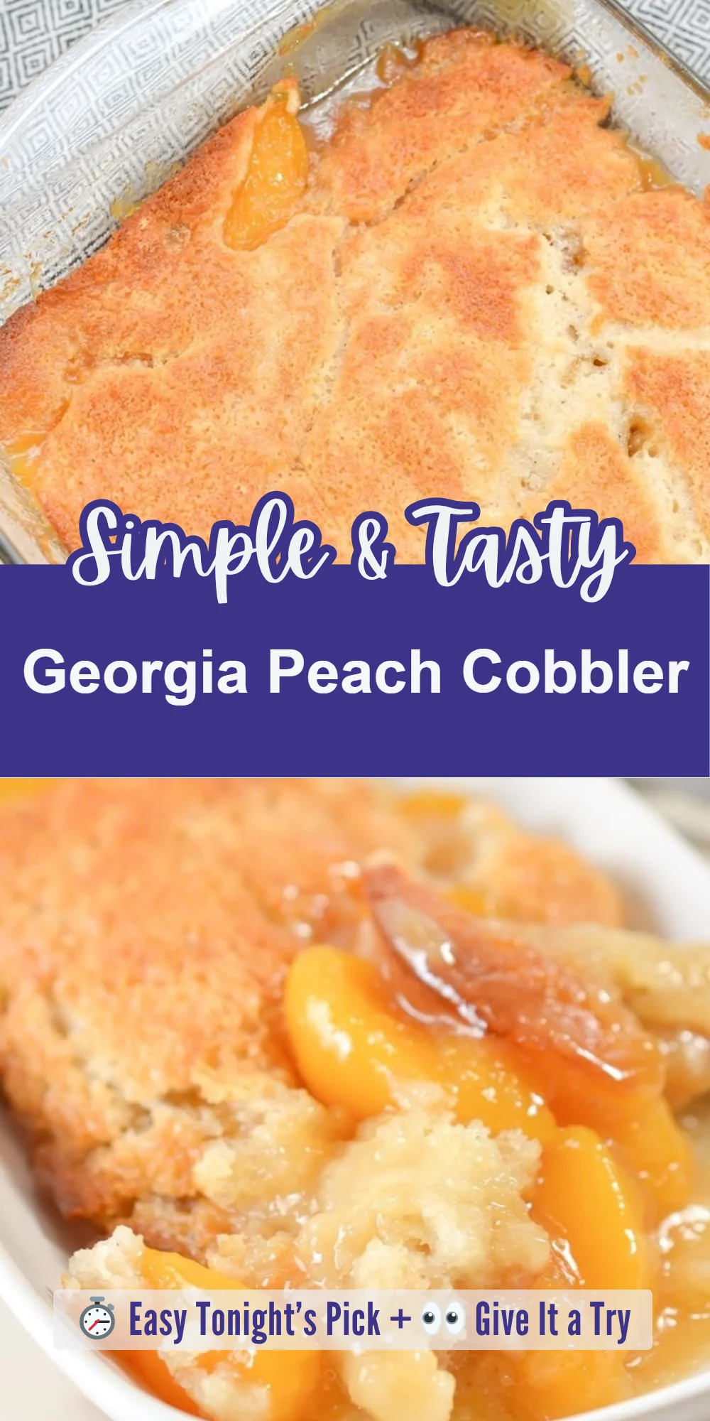 Georgia Peach Cobbler