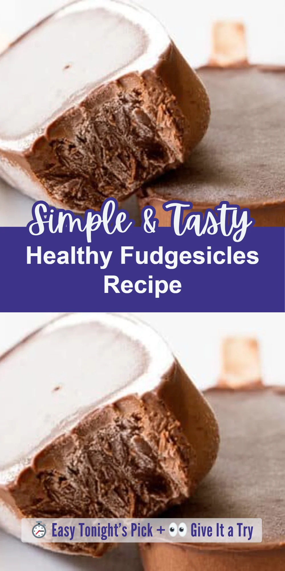 Healthy Fudgesicles Recipe