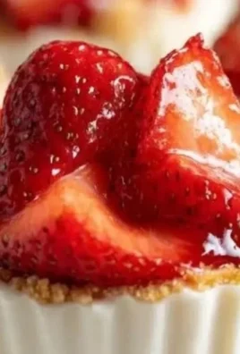 Delicious no-bake mini cheesecake cups topped with fresh berries