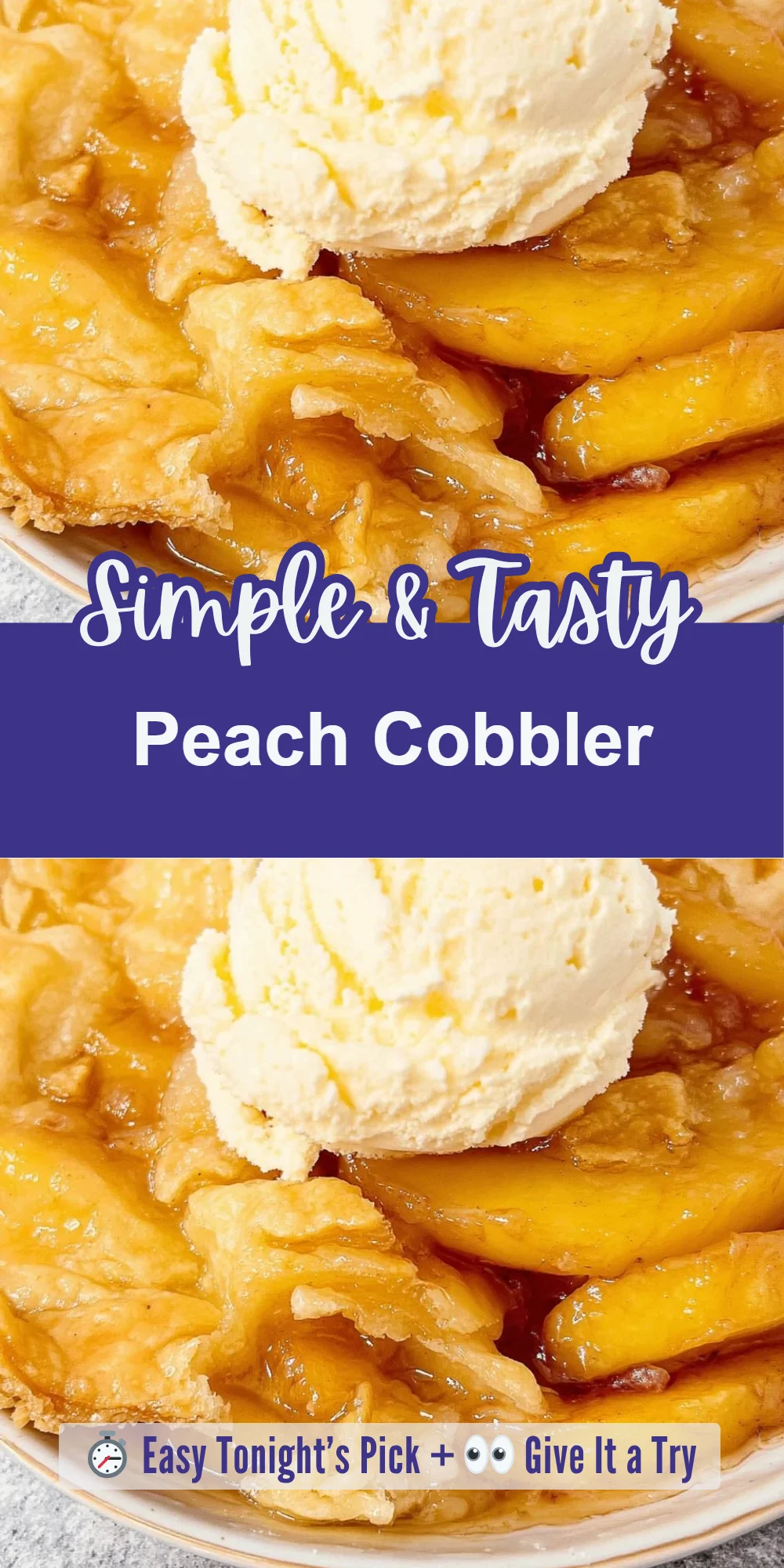 Peach Cobbler