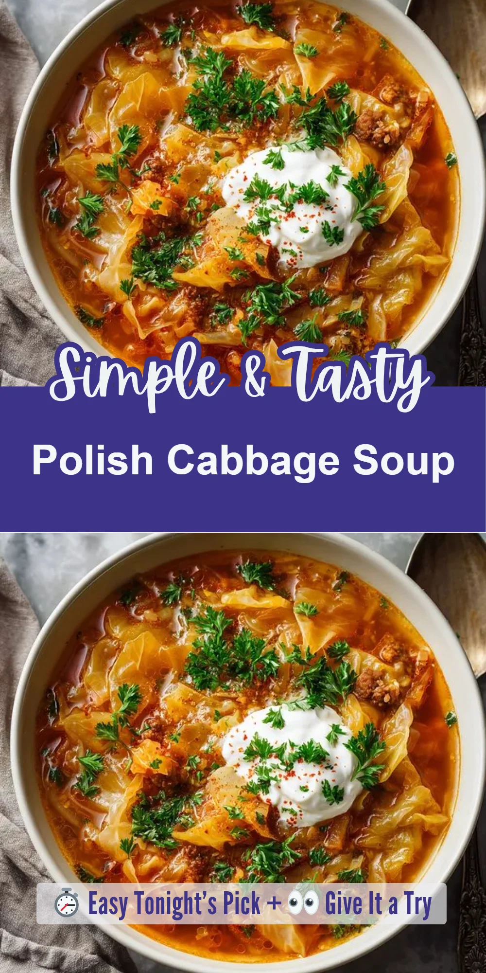 Polish Cabbage Soup