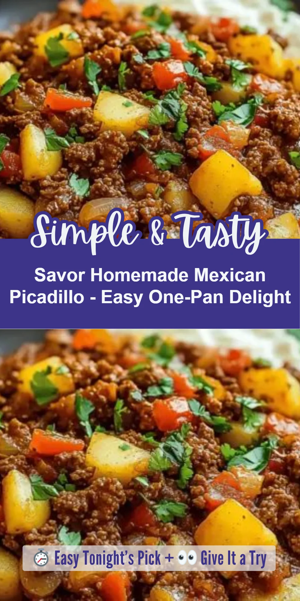 Savor Homemade Mexican Picadillo - Easy One-Pan Delight