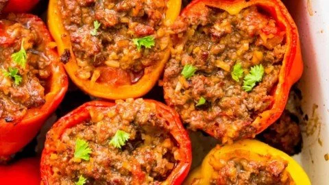 Whole30 Stuffed Peppers