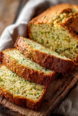 Delicious gluten-free zucchini bread sliced and served on a wooden board.